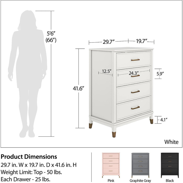 Nu-Deco chest of drawer MH23102