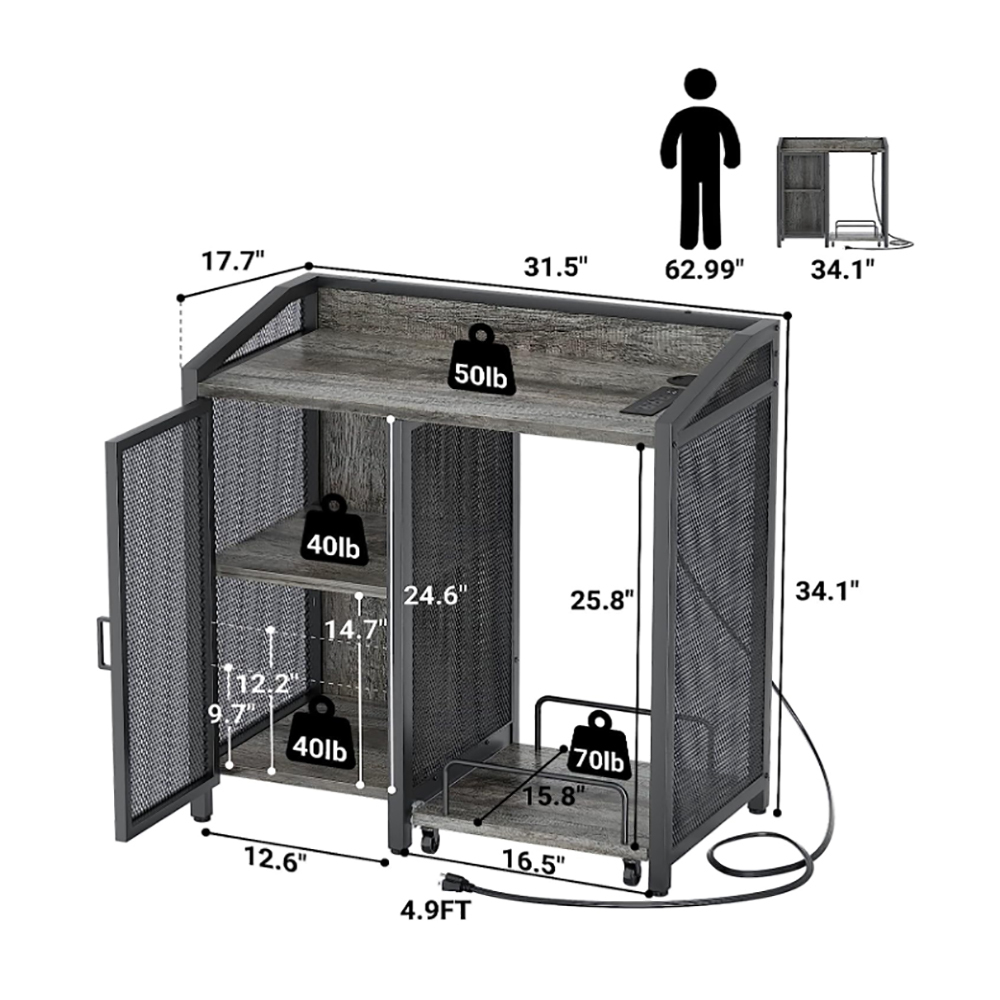 Nu-Deco Storage Cabinet MH23176