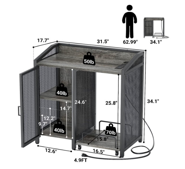 Nu-Deco Storage Cabinet MH23176
