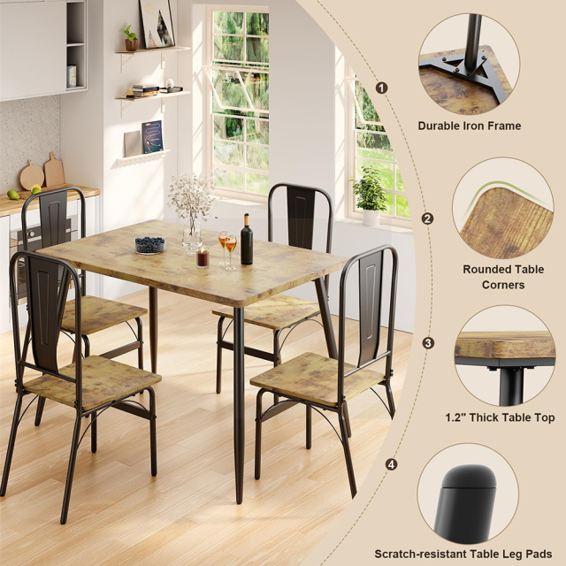 Nu-Deco Dining Set MH23299