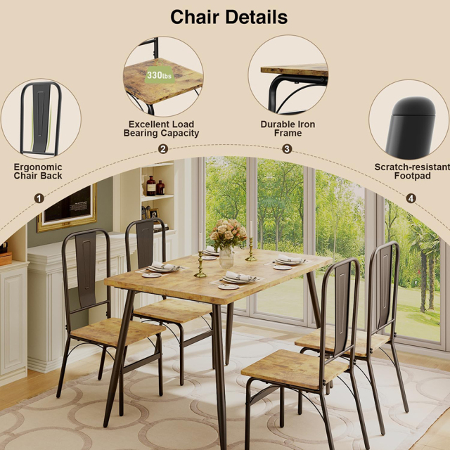 Nu-Deco Dining Set MH23299