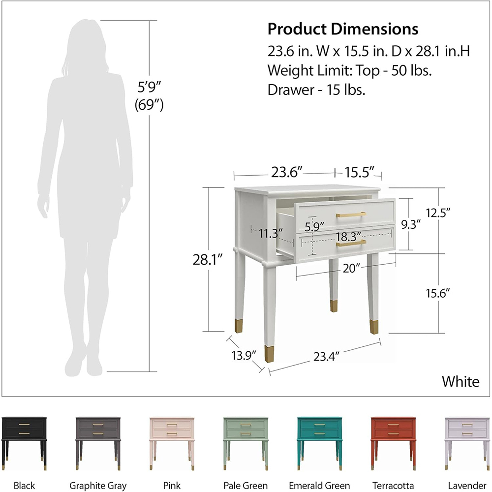 Nu-Deco Nightstand MH24105