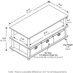 Nu-Deco Coffee Table MH24107