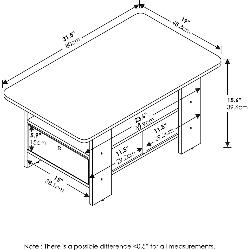 Nu-Deco Coffee Table MH19046