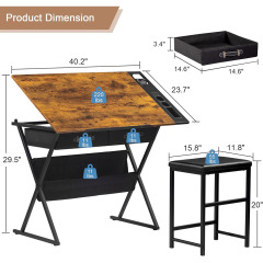 Nu-Deco Computer Desk MH24226