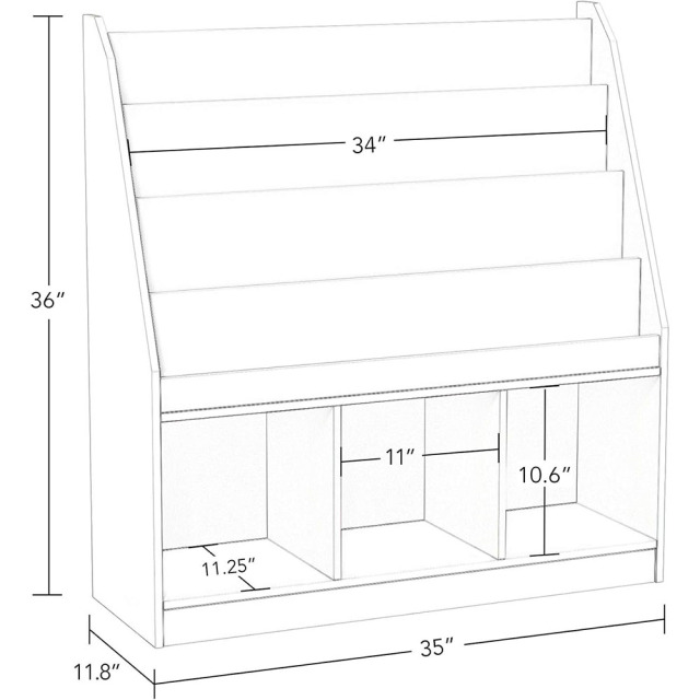 Nu-Deco Children Bookshelf MH24251
