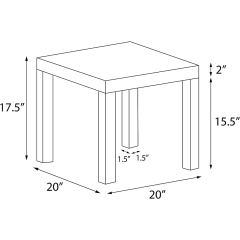 Nu-Deco Side Table MH23264