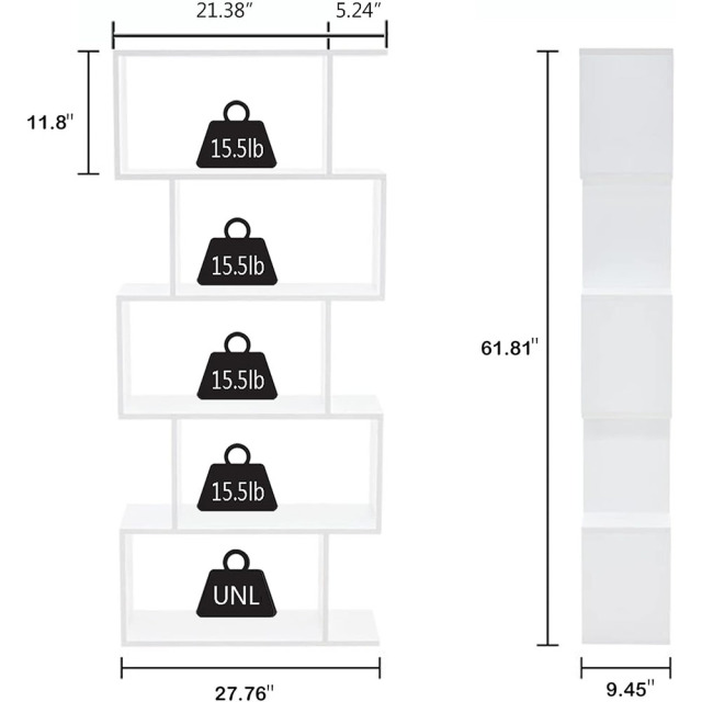 Nu-Deco Bookshelf MH24327