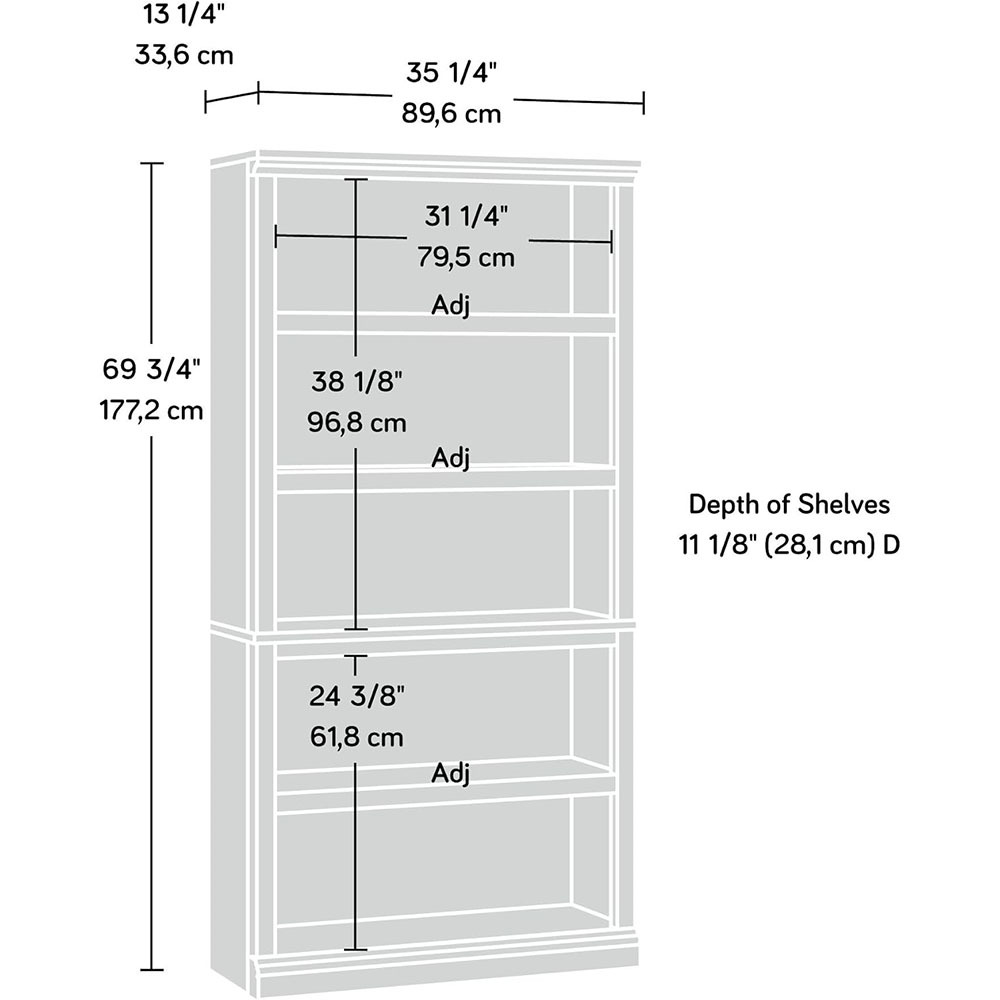 Nu-Deco Bookshelf MH24325