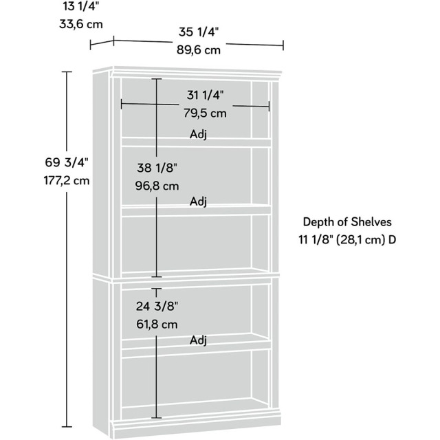 Nu-Deco Bookshelf MH24325