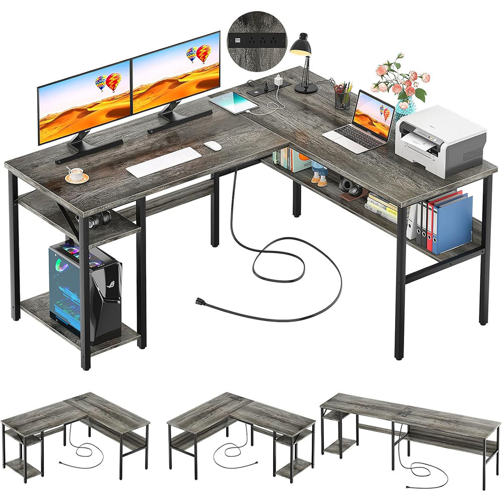 Nu-Deco L Shaped Office Desk MH24349