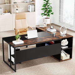 Nu-Deco L Shaped Office Desk MH24364