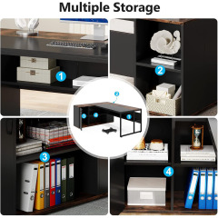 Nu-Deco L Shaped Office Desk MH24364