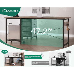 Nu-Deco L Shaped Office Desk MH24359