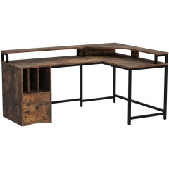 Nu-Deco L Shaped Office Desk MH24351