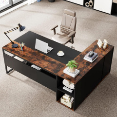Nu-Deco L Shaped Office Desk MH24364