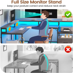 Nu-Deco L Shaped Office Desk MH24357