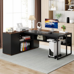 Nu-Deco L Shaped Office Desk MH24364