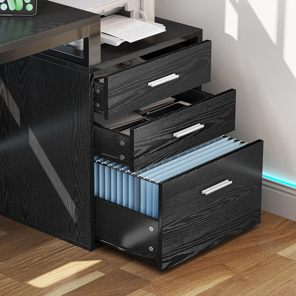 Nu-Deco L Shaped Office Desk MH24353
