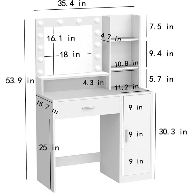 Nu-Deco Dressing Table MH24215