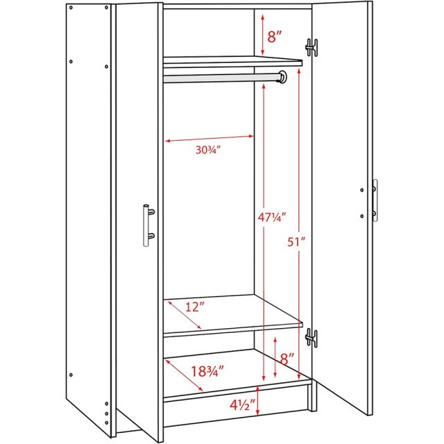 Nu-Deco wardrobe MH24377