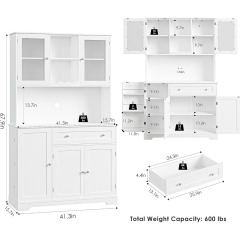 Nu-Deco Kitchen Pantry MH24183