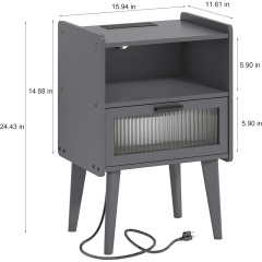Nu-Deco Nightstand MH24273