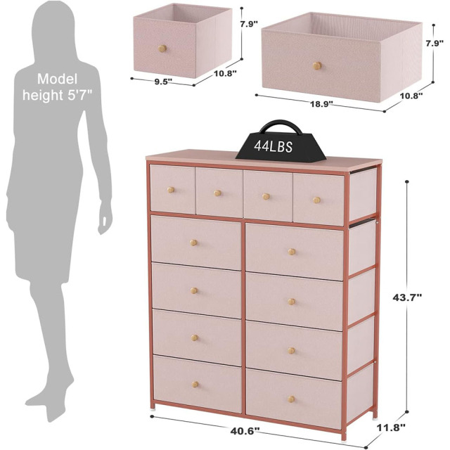 Nu-Deco Chest of Drawers MH24165