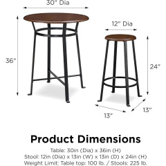 Nu-Deco Dining Set MH24380