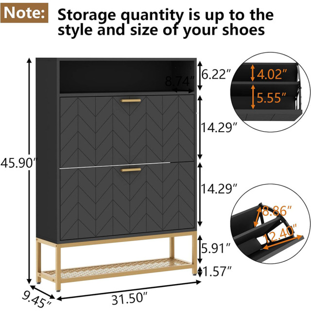 Nu-Deco Shoe Cabinet MH24391