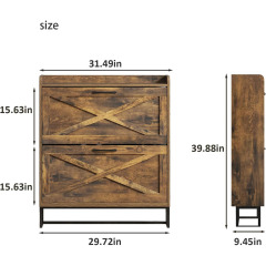 Nu-Deco Shoe Cabinet MH24401