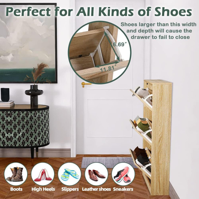 Nu-Deco Shoe Cabinet MH24386