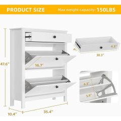 Nu-Deco Shoe Cabinet MH24395