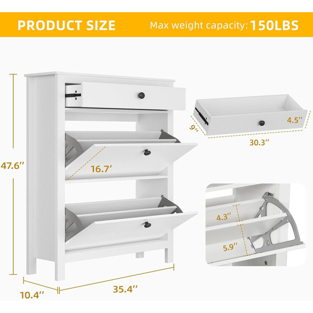 Nu-Deco Shoe Cabinet MH24395