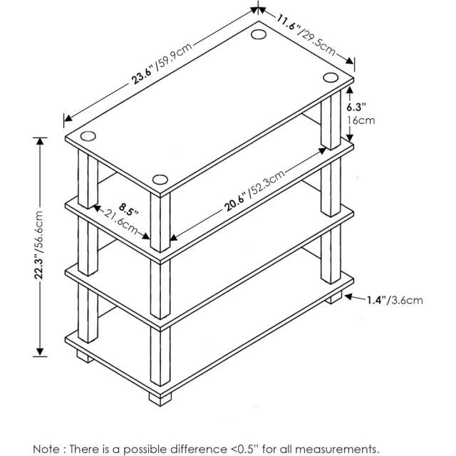 Nu-Deco Shoe Cabinet MH24399