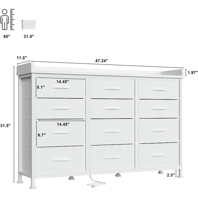 Nu-Deco Chest of Drawers MH24428