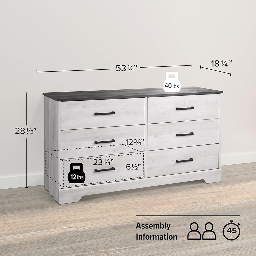 Nu-Deco Chest of Drawers MH24429