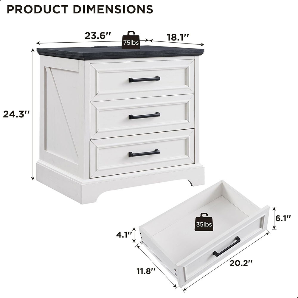 Nu-Deco Nightstand MH24423