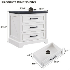 Nu-Deco Nightstand MH24423