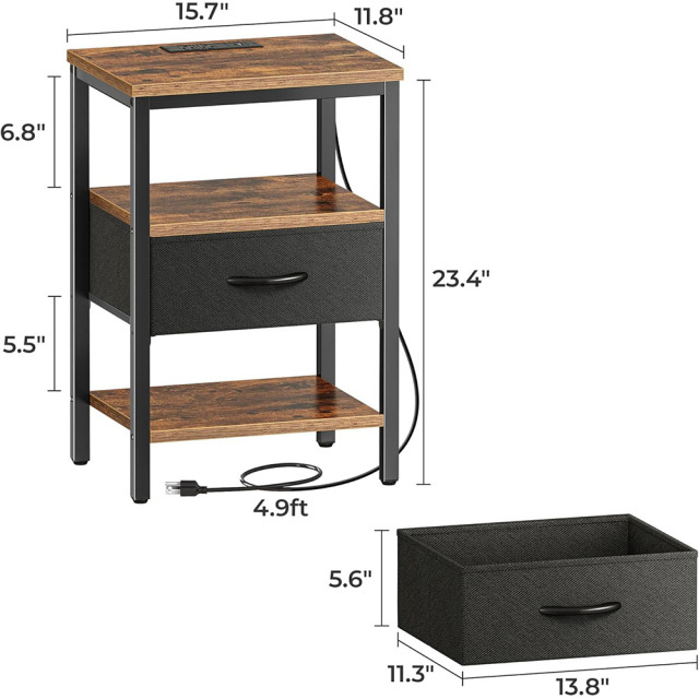 Nu-Deco Nightstand MH24419