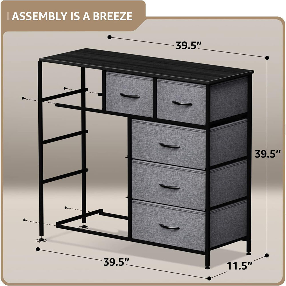 Nu-Deco Chest of Drawers MH24433