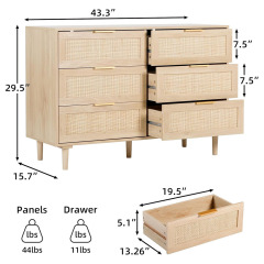 Nu-Deco Chest of Drawers MH24446