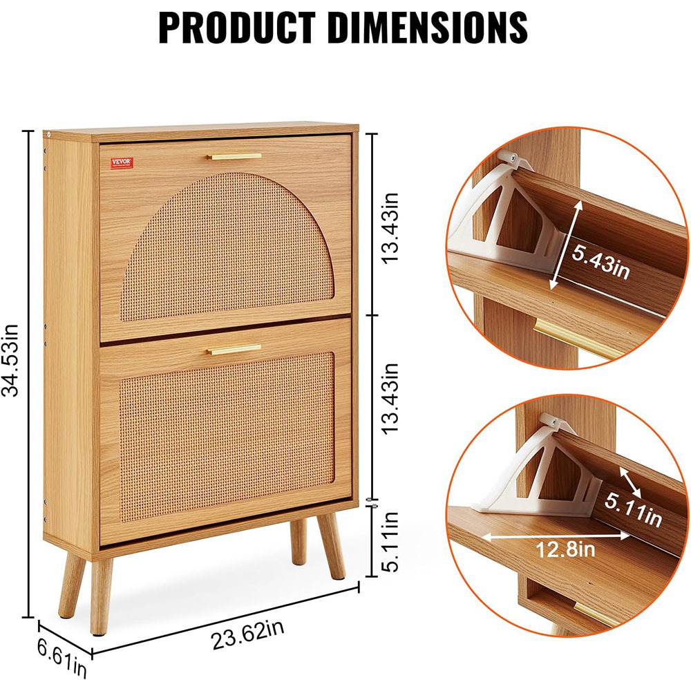Nu-Deco Shoe Cabinet MH24461