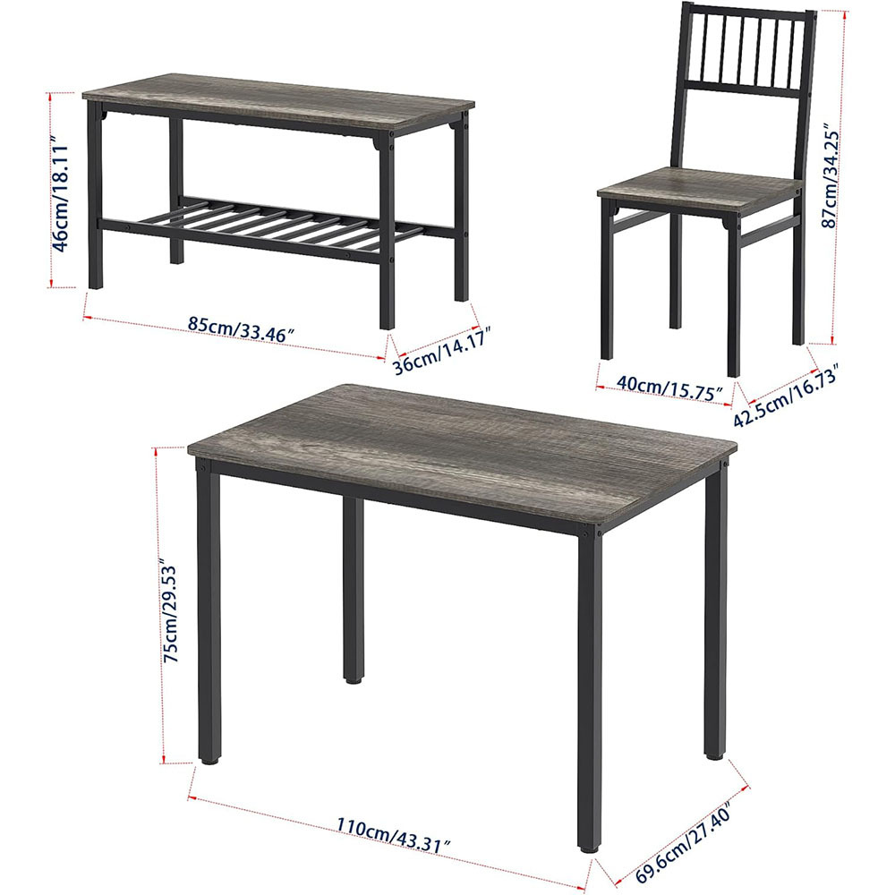 Nu-Deco Dining Set MH24487