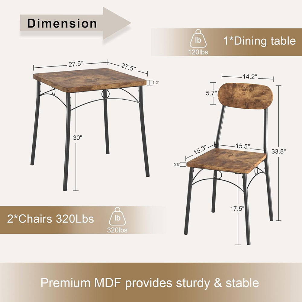Nu-Deco Dining Set MH24486