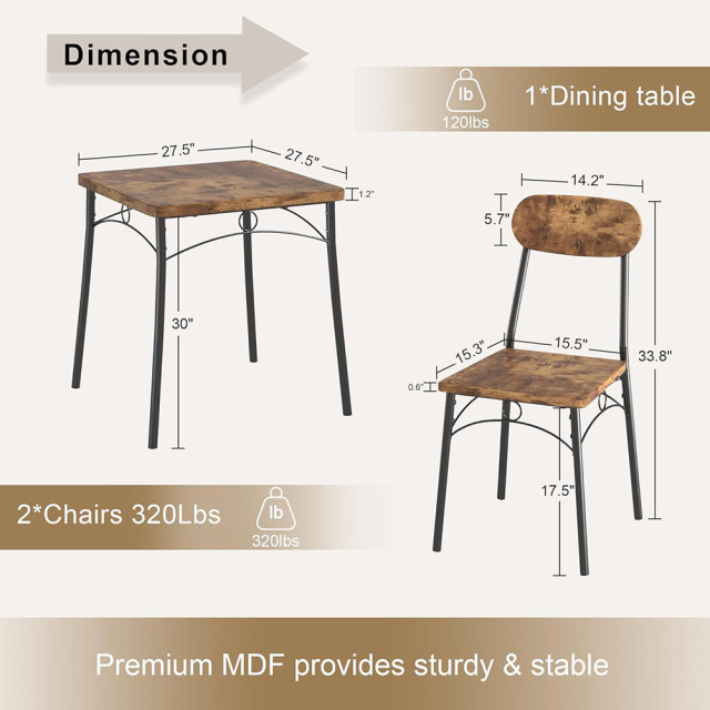 Nu-Deco Dining Set MH24486