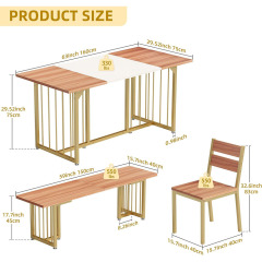 Nu-Deco Dining Set MH24483