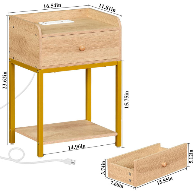 Nu-Deco Nightstand MH24477