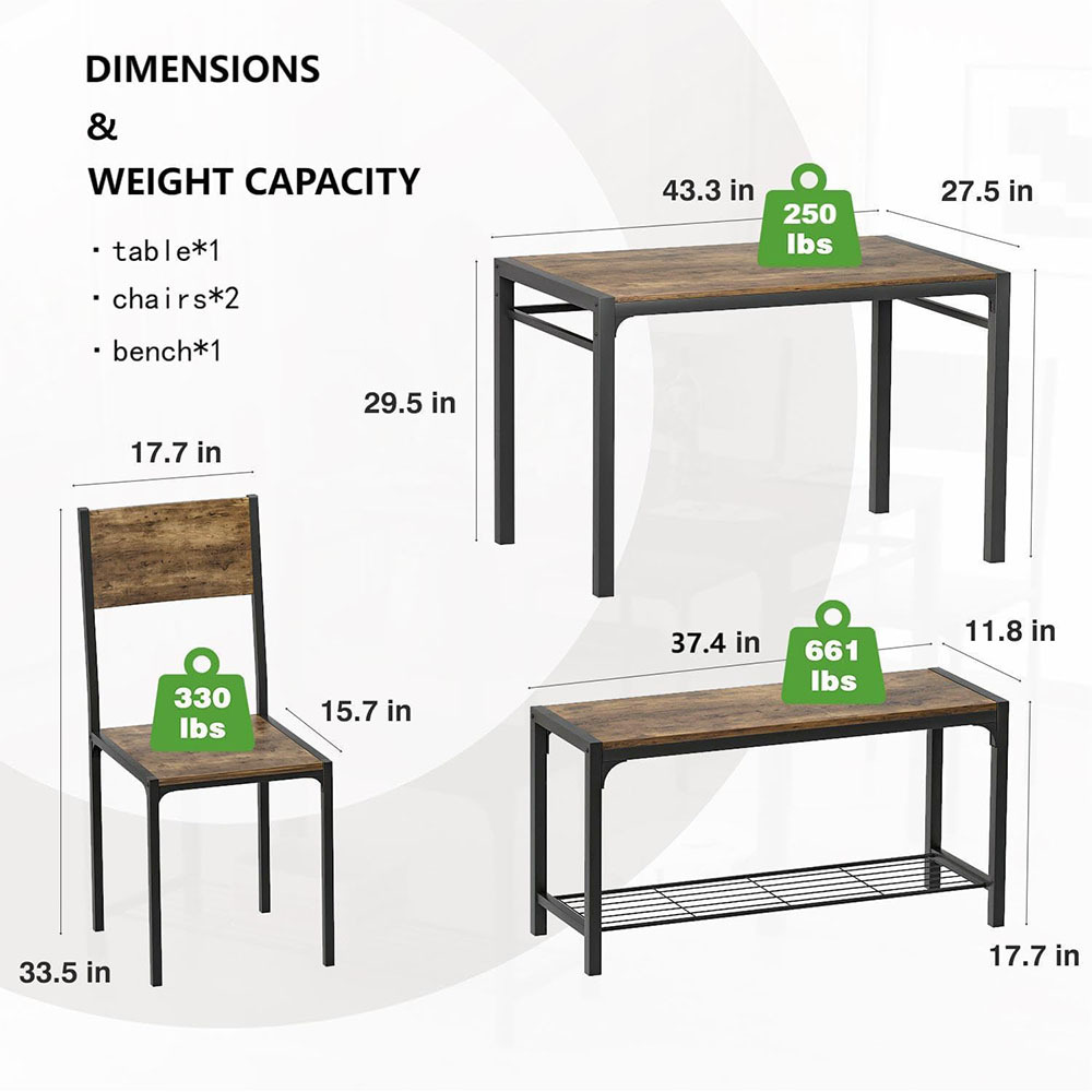 Nu-Deco Dining Set MH24488