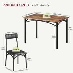 Nu-Deco Dining Set MH24484